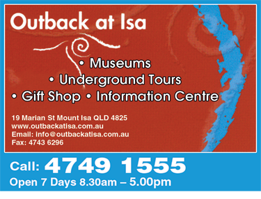 Outback At Isa-Tourist Information - Getaway Accommodation 1