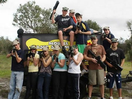 Mobile Laser Skirmish - Getaway Accommodation 0