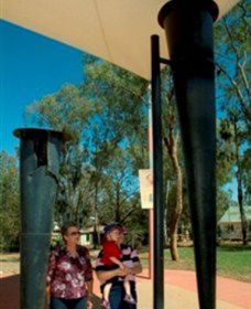 Charleville - Steiger Vortex Rainmaking Guns - Getaway Accommodation 1