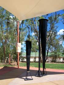 Charleville - Steiger Vortex Rainmaking Guns - Getaway Accommodation 4