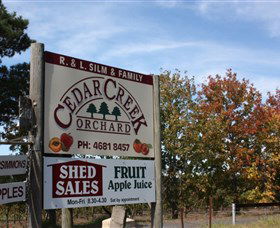 Cedar Creek Orchard - Getaway Accommodation 0