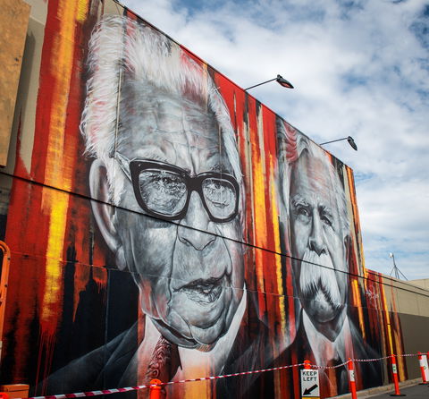 Shepparton Aboriginal Street Art Project Murals - Getaway Accommodation 0