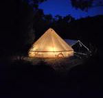 Glamping at Zeehan Bush Camp - Getaway Accommodation