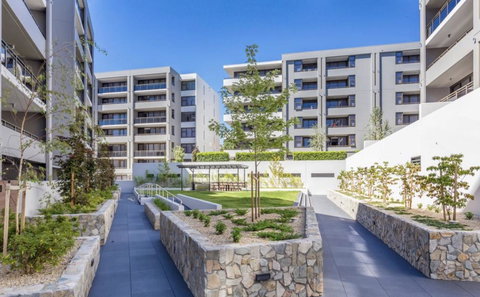 Modern Executive Apt@Barton*1BR*WiFi*Gym*Secure Parking*Canberra - Getaway Accommodation 18