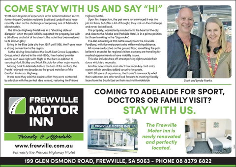 Frewville Motor Inn - Getaway Accommodation 7