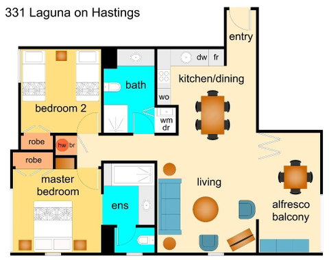 Laguna On Hastings - Getaway Accommodation 12