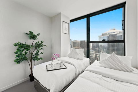 A 2BR Apt On Collins With City Views FREE Parking - Getaway Accommodation 3