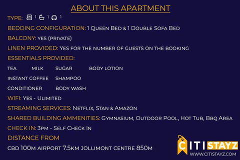 Perfectly Located Modern Apartment - Canberra CBD - Getaway Accommodation 2