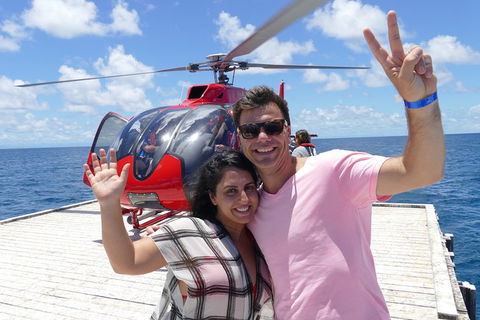 Full Day Reef Cruise Including 10 Minute Heli Scenic Flight: Get High Package - Getaway Accommodation 0
