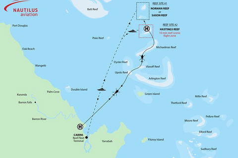 Great Barrier Reef Scenic Helicopter Tour And Cruise From Cairns - Getaway Accommodation 4