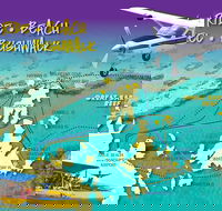 Scenic Flight - Great Barrier Reef Heart Reef Whitehaven Beach  Hill Inlet - Getaway Accommodation