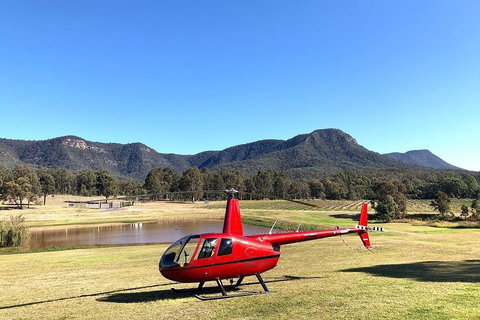 Private Helicopter Flight To Hunter Valley With A La Carte Lunch - For 2 - Getaway Accommodation 2